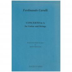 Ferdinando Carulli - Concerto In A for Guitar and Strings