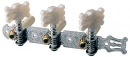 Fire&Stone Tuning Machines Lyra - Butterfly Buttons, Chrome