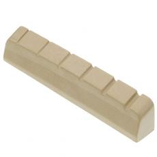 GMi NAT-02 Acoustic Guitar Nut - Bonoid (Tusq Style), Pre-Slotted