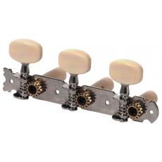 Fire&Stone Tuning Machines - Cream Buttons, Chrome