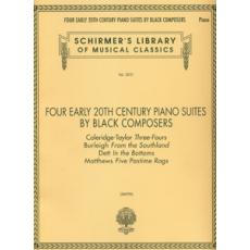 Four Early 20th Century Piano Suites by Black Composers / Εκδόσεις Schirmer