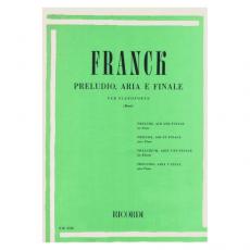 Franck -  Preludio  Aria  E Finale