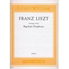 Franz Liszt - Giuseppe Verdi (Rigoletto-Paraphrase) / Εκδόσεις Schott