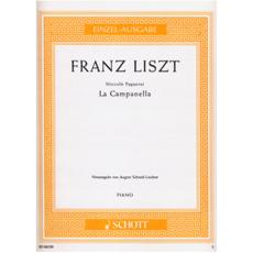 Franz Liszt - La Campanella (N. Paganini) / Εκδόσεις Schott