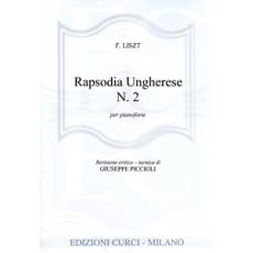 Franz Liszt - Rapsodia Ungherese N. 2 per Pianoforte / Εκδόσεις Curci
