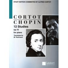 Frederic Chopin - 12 Etudes op. 10 (Cortot-English version) / Εκδόσεις Salabert