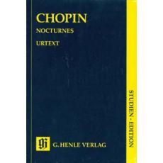 Frederic Chopin - Nocturnes,Studien Edition - Henle Verlag / Urtext