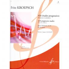 Fritz Kroepsch - 416 Progressive Studies No.3 