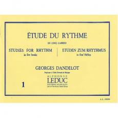 Georges Dandelot - Etude Du Rythme Vol.1 