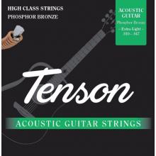 Tenson Acoustic Guitar Strings - Phorphor Bronze, Extra Light