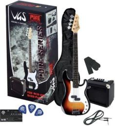 VGS RCB100 E-Bass Pack - 3-tone Sunburst 
