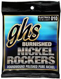 GHS BNR-L Nickel Rockers - Pure Nickel, Burnished