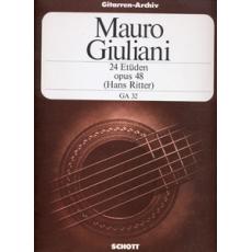 Giuliani Maurio- 24 Etuden Opus 48