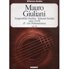 Giuliani Maurio- Ausgewahlte Studien opus 111/II