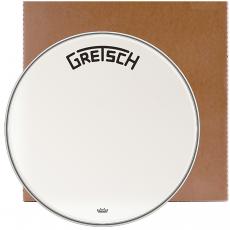 Gretsch Ambassador Coated White Bass with Broadkaster Logo - 18
