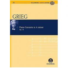 Grieg - Piano Concerto In A Min Op.16 Sc/Cd