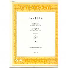 Grieg - Volksweise Op38/2 And Spring.38/5