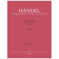 Handel -  Concerto Grosso in F major op. 6/2 HWV 320 (Score)