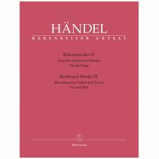 Handel - Keyboard Works IV