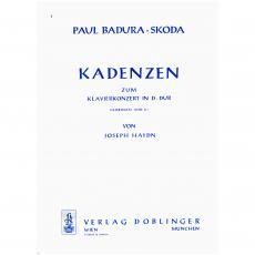 Haydn -  Kadenzen  (For  Concert  D Maj)