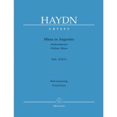 Haydn - Missa In Angustiis Spartito