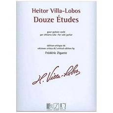 Heitor Villa-Lobos - 12 Etudes for Solo Guitar