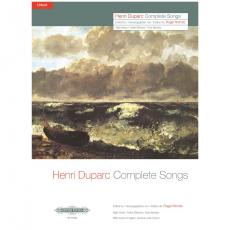 Henri Duparc - Complete Songs (High Voice) / Εκδόσεις Peters