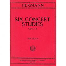 Hermann - Six Concert Studies Οp18