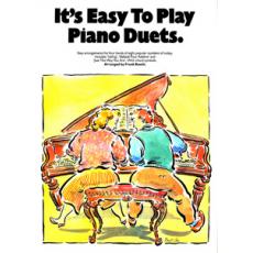 It's easy to play:Piano Duets