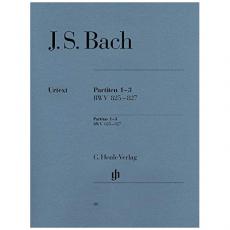 Johann Sebastian Bach - Partitas 1-3