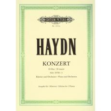 Joseph Haydn - Konzert D-Dur / Klavier und Orchester / Εκδόσεις Peters