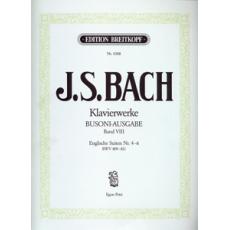 J.S. Bach - Klavierwerke (Busoni-Ausgabe) Band VIII / Εκδόσεις Breitkopf