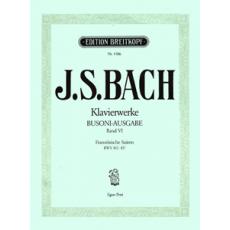 J.S.Bach - Klavierwerke (Busoni-Ausgabe) Band IV / Εκδόσεις Breitkopf