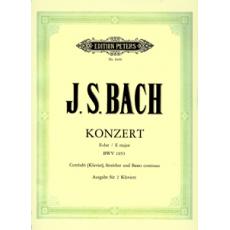 J.S.Bach - Konzert E-dur BWV 1053 / Εκδόσεις Peters