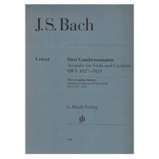 J.S.Bach - Three Gamba Sonatas for Viola & Piano