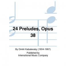 Kabalevsky -  24 Preludes Op 38