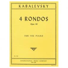 Kabalevsky - 4 Rondos Op 60