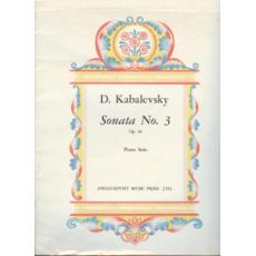 Kabalevsky - Sonata No 3 Op 46