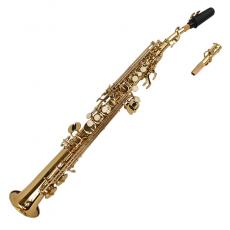 Kings 6433L Soprano Saxophone - Gold Lacquer