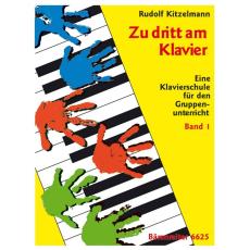 Kitzelmann - Zu dritt am Klavier, Band 1
