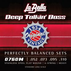 La Bella 0760M Deep Talkin' Bass 1954 Original Style - 052-110