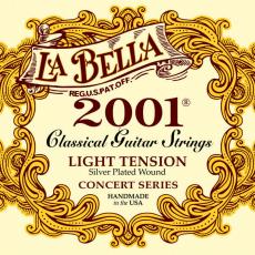 La Bella 2001 Concert - Silver Plated - Light Tension