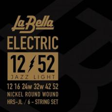 La Bella HRS Jazz Light, Nickel Wound - 12-52