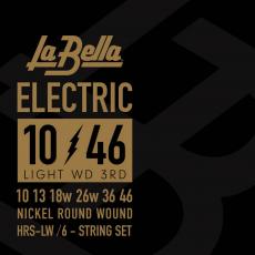 La Bella HRS Light Wound 3rd, Nickel Wound - 10-46
