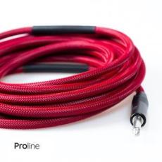 LAB Audio Pro Line Instrument Cable - Red Braided, 3m