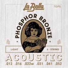 La Bella 7GPS Phosphor Bronze - 12-52