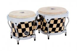 Latin Percussion LPA601-CHCK Aspire Bongos - Checker Board