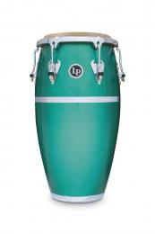 Latin Percussion M654S-KR Fiberglass Tumba - Green Glitter