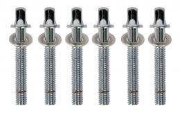 Latin Percussion LPA 2541 Tension Rods - Chrome, 6mm (6 Pieces)