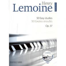 Lemoine Henry-50 Εύκολες σπουδές Op.37 + CD